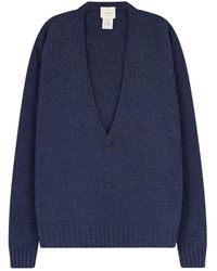 Alysi - V-Neck Knitwear - Lyst
