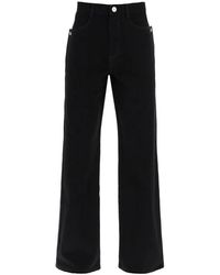 Dion Lee - Jeans a gamba larga in cotone organico - Lyst