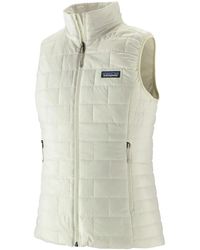 Patagonia - Jassen ,Leer Nano Puff Vest - Lyst