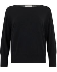 Slowear - Trui Met Wijde Kraag - Lyst