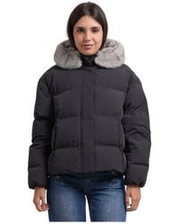 Suns - Kurze Gesteppte Wattierte Jacke - Lyst