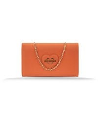 Moschino - Damen Schultertasche Magnetknopf - Lyst