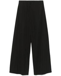 Seventy - Schwarze hose mit elastischem bund - Lyst