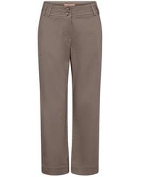 GUSTAV - Animal Fur Straight Leg Hose - Lyst