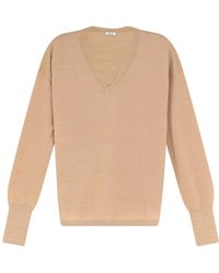 Aspesi - V-Neck Knitwear - Lyst
