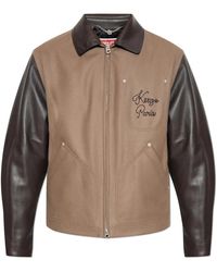 KENZO - Wollen Jas - Lyst