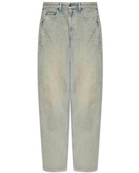 Rag & Bone - Jeans ,Blauw ,Katoen Fit 4 Straight Jean - Lyst