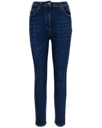 Elisabetta Franchi - Skinny Fit Jeans - Lyst