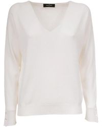 Gran Sasso - V-Neck Knitwear - Lyst