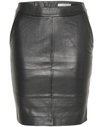 Gestuz - Gonna in pelle - Lyst