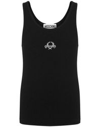 Moschino - Sleeveless Tops - Lyst