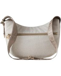 Borbonese - Tassen ,Wit ,Katoen Luna Bag Small - Lyst