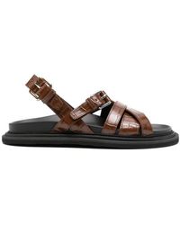 Moschino - Flat Sandals - Lyst