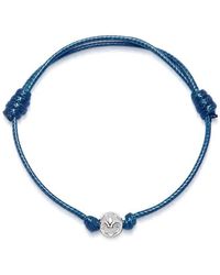 Nialaya - Marineblaues Armband Mit Schnur - Lyst