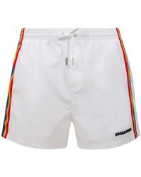 DSquared² - Be Proud Midi Zwemboxer - Lyst