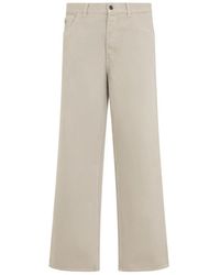 Prada - Wide Trousers - Lyst