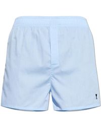 Ami Paris - Baumwollunterwäsche Shorts - Lyst