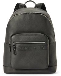 Michael Kors - Tassen ,Zwart ,Leer Casual Zwarte Leren Rugzak - Lyst