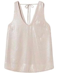Twinset - Sleeveless Tops - Lyst