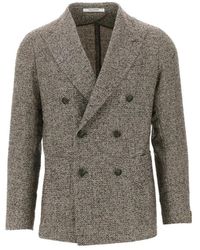 Tagliatore - Jassen ,Grijs ,Wol Montecarlo Jacket - Lyst