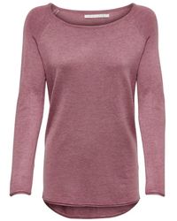 ONLY - Round-Neck Knitwear - Lyst