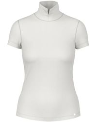 Marc Cain - Tops ,Blauw ,Katoen Basic Shirt - Lyst