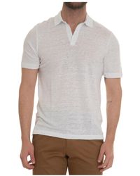 Gran Sasso - Short sleeve Poloshirt - Lyst