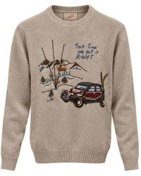 Bob - Truien & Vesten ,Wol Ronde Hals Gebreide Kleding - Lyst