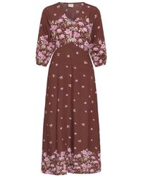 Kaffe - Midi Jurk - Lyst