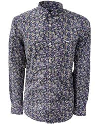 Harmont & Blaine - Harmont&blaine camicia regular fit in cotone a manica lunga - Lyst