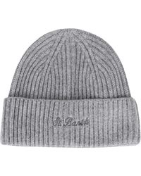 MC2 Saint Barth - Accessoires ,Grijs ,Wol Moss Hat - Lyst