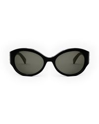 Celine - Sonnenbrille mit grauen gläsern - Lyst