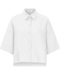 DRYKORN - Blouse Met Korte Mouwen - Lyst