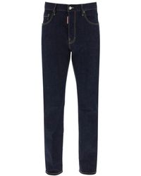 DSquared² - Slim-Fit Jeans Met Logo Detail - Lyst