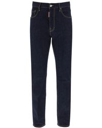 DSquared² - Slim-Fit Jeans Met Logo Detail - Lyst