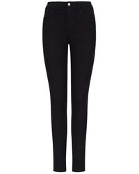 Emporio Armani Skinny Fit Jeans - Zwart