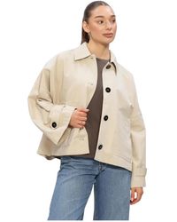 My Essential Wardrobe - Jassen ,Katoen Lyonmw Os Short Jacket - Lyst