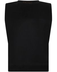 Moorer - Sleeveless Tops - Lyst