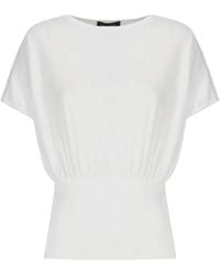 Fabiana Filippi - Weiße Crew Neck T-Shirt - Lyst