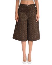 MSGM - Cropped Broeken - Lyst