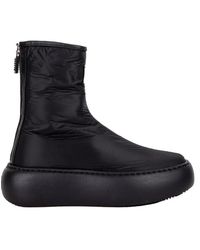 Casadei - Schwarze stiefeletten - Lyst