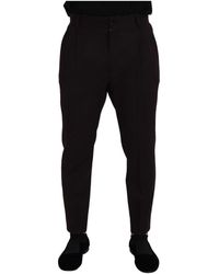 Dolce & Gabbana - Trousers > Slim-fit Trousers - Lyst