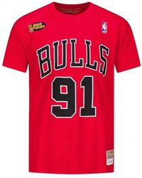 Mitchell & Ness - T-Shirt Chicago Bulls - Lyst