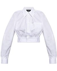 DSquared² - Kurzes Hemd Mit Tasche - Lyst