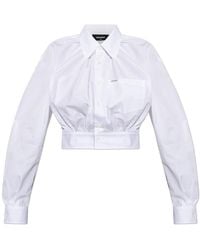 DSquared² - Kort Overhemd Met Zak - Lyst