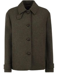 Weekend by Maxmara - Jassen ,Groen ,Single-Breasted Coats - Lyst