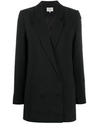 Gestuz - Jassen ,Zwart ,Leer Joelle Gz Blazer - Lyst