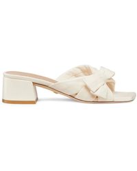 Stuart Weitzman - , SOFIA 45 SLIDE, SANDALEN, - Lyst