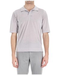 Ballantyne - Tops ,Grijs ,Katoen Casual Polo - Lyst