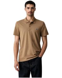 Lacoste - Regular Fit Katoenen Blend Polo - Lyst